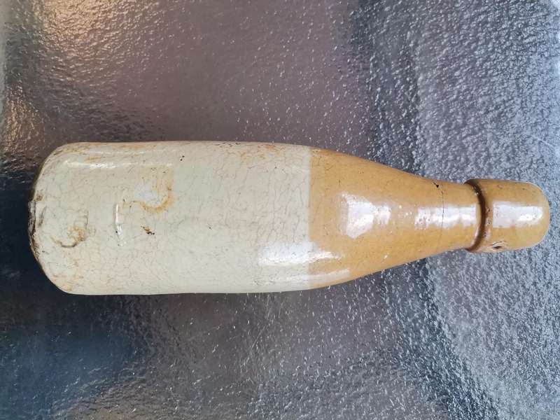 Repaired Benoni Ginger beer bottle