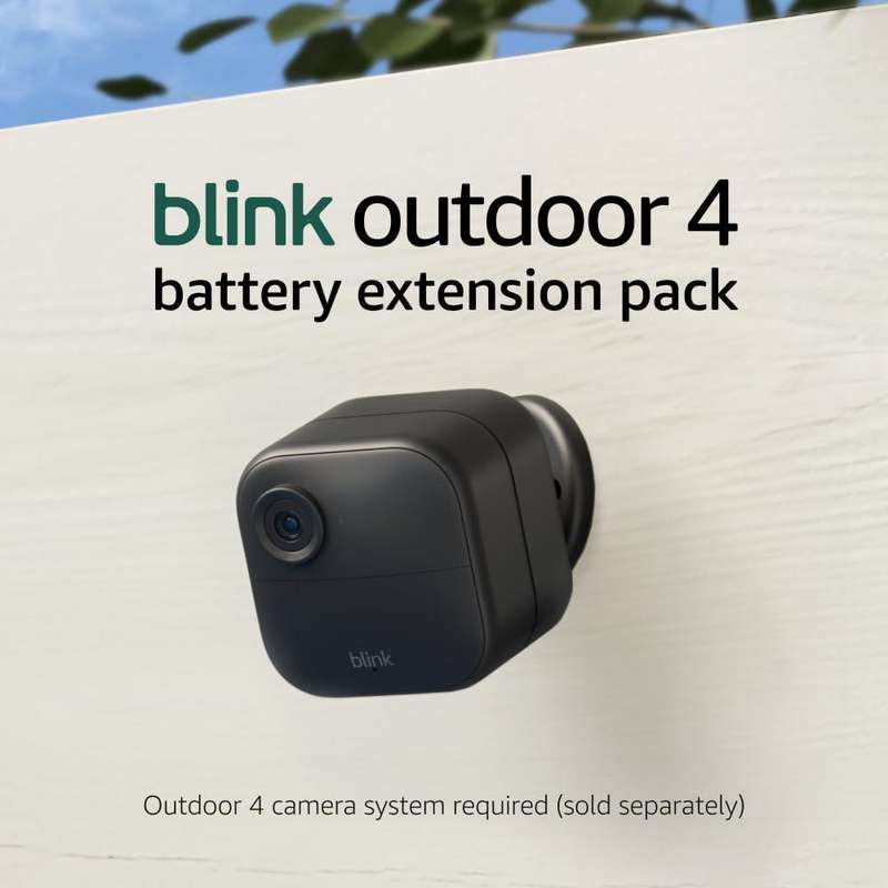 Blink Outdoor 4 Security Bundle: 5 Cameras, 3 Floodlights, 5 Battery Packs