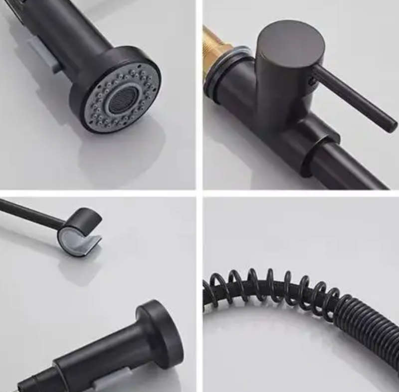 Goodace/   Stainless Steel Kitchen Faucet Black