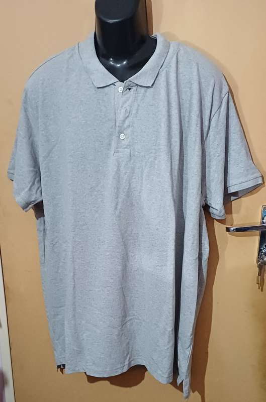 Mens - Grey Shirt - Make - Real Basics - Size - 3XL