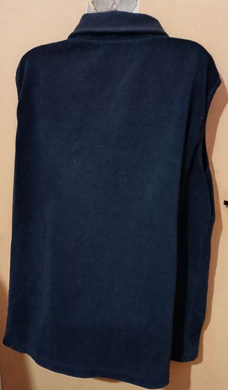 Ladies - Black Sleeveless Jacket - Make - Penny C - Size - XL
