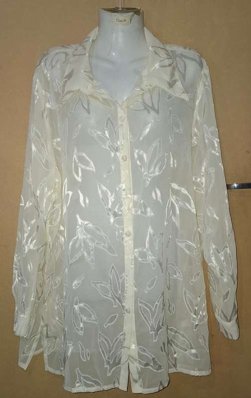 Ladies - Thin Multicolored Blouse - Make - Penny C - Size - 18