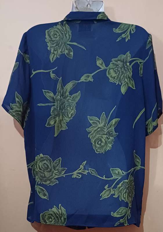 Ladies - Thin Multicolored Blouse  - Make - RR Cherruti - Size - no size