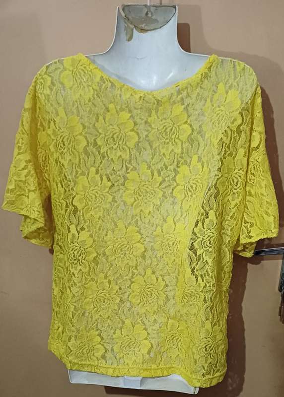 Ladies - Yellow Top - Make - Edit - Size - 36