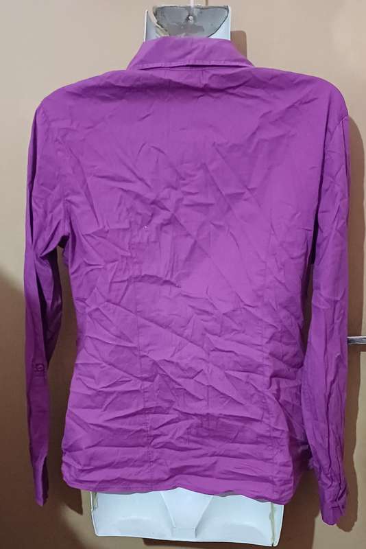 Ladies - Purple Blouse - Make - Kelso Casual - Size - 10