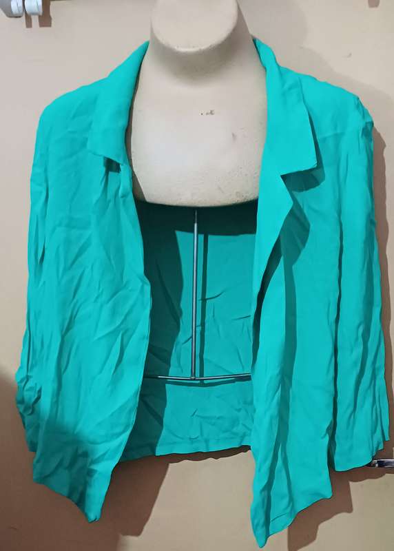 Ladies - Green Open Top - Make - Cotton On - Size - S