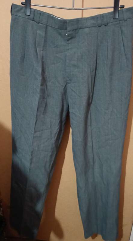 Mens - Grey Pants - Make - Sterling Trevira - Size - no size