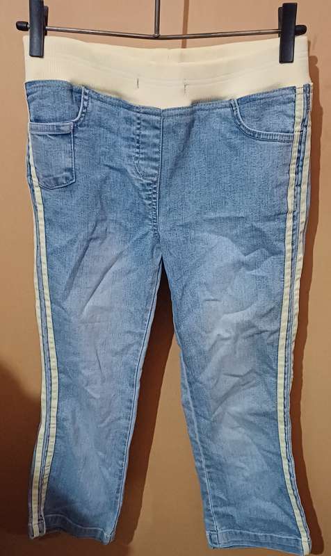 Kids - Blue & Yellow Jeans - Make - New Look - Size - no size