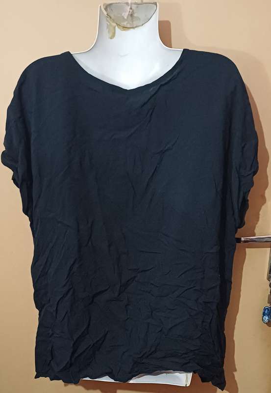 Ladies - Black Top - Make - Real Woman - Size - XXXL