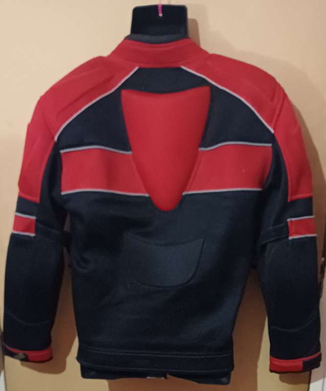 Mens - Multicolored Bike Jacket - Make - Perfecto Racing - Size - S