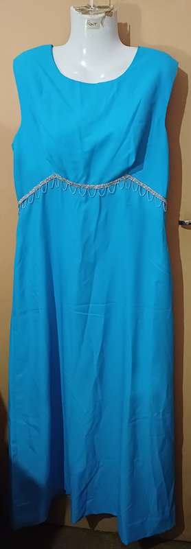 Ladies - Blue Dress - Make - no make - Size - no size