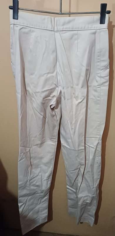 Ladies - Beige Pants - Make - No Make - Size - No Size looks like its been altered to be smaller