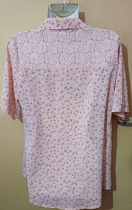 Ladies - Multicolored Blouse - Make - Miladys - Size - 10/34