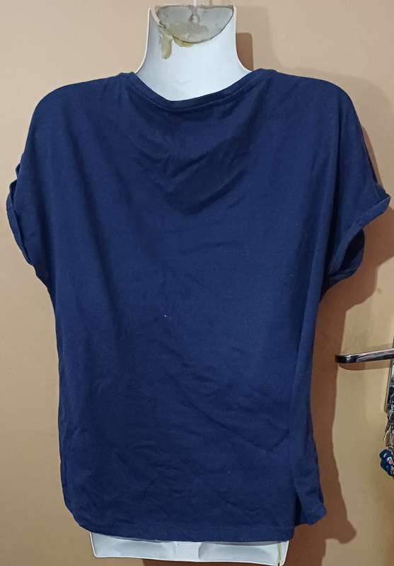 Ladies - Dark Blue Top - Make - Real Woman - Size - L