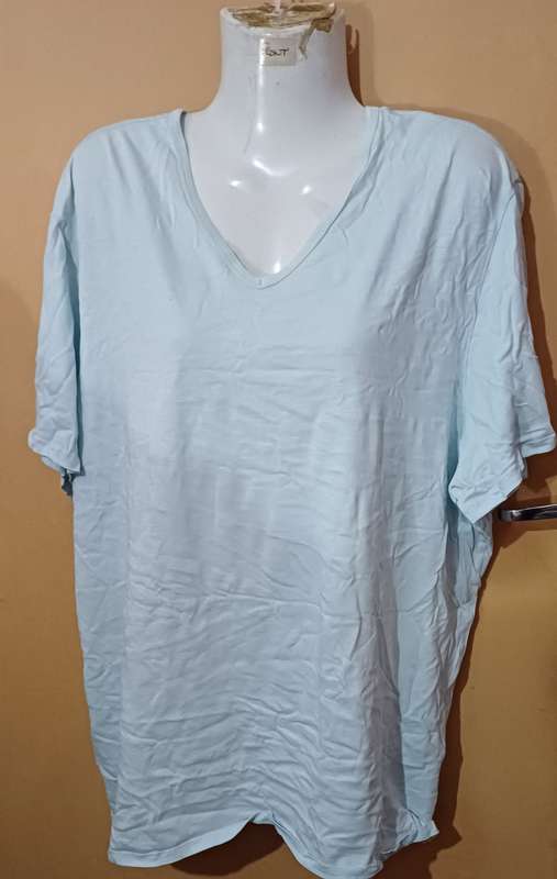 Ladies - Light Blue T-Shirt - Make - David Jones - Size - no size