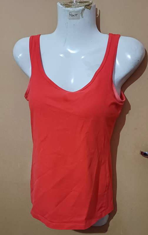 Ladies - Orange Top - Make - Woolworths - Size - S