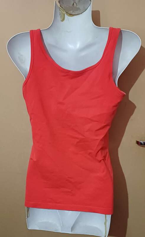 Ladies - Orange Top - Make - Woolworths - Size - S