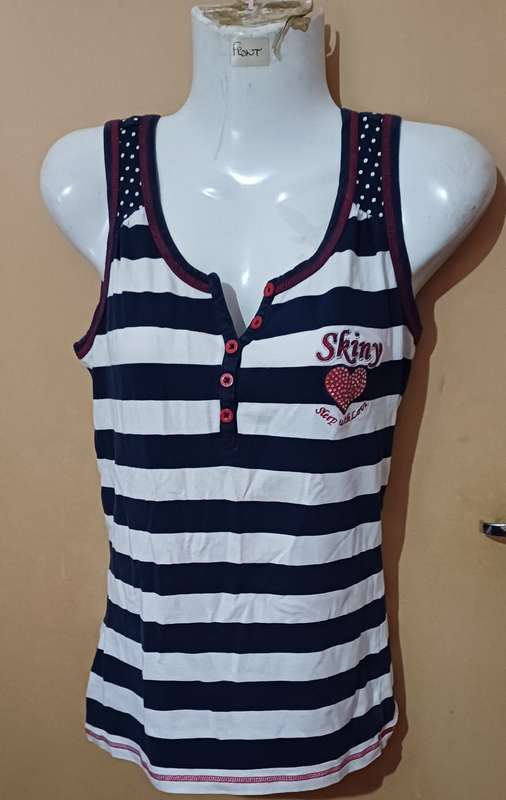 Ladies - Multicolored Top - Make - Skiny - Size - 34