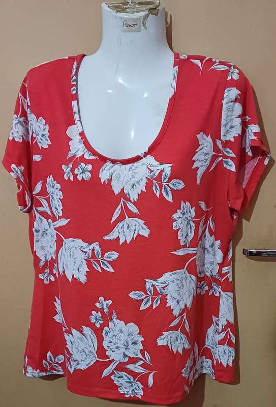 Ladies - Multicolored Top - Make - Be Yourself - Size - 40