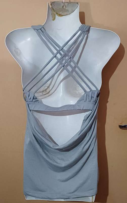 Ladies - Grey Top - Make - Real Clothing Sport - Size - S