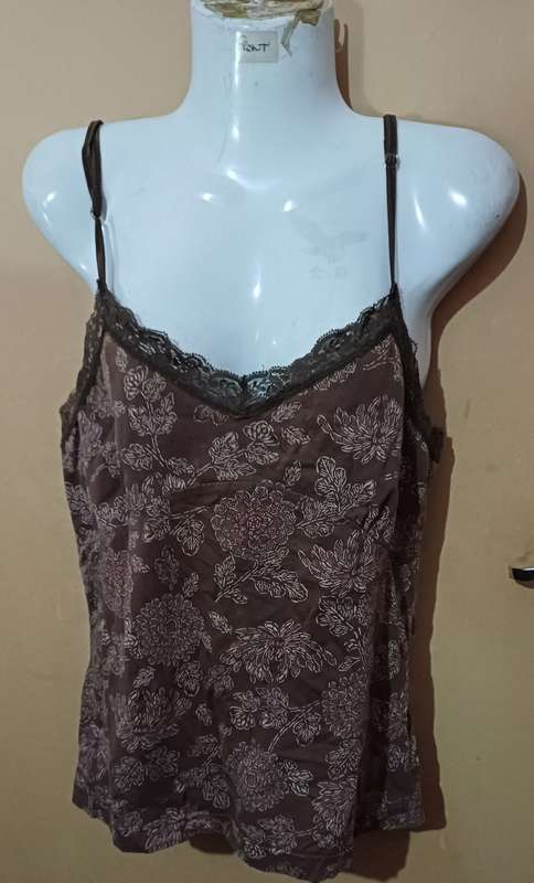 Ladies - Brown Top - Make - Kelso Casuals - Size - L