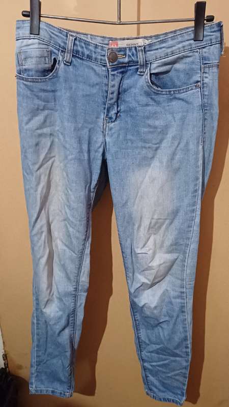 Ladies - Blue Jeans - Make - Due South - Size - 10 Skinny
