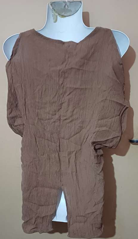 Ladies - Brown Top - Make - Oakridge - Size - M