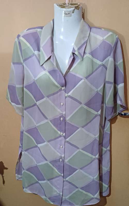 Ladies - Multicolored Blouse - Make - Miladys - Size - no size
