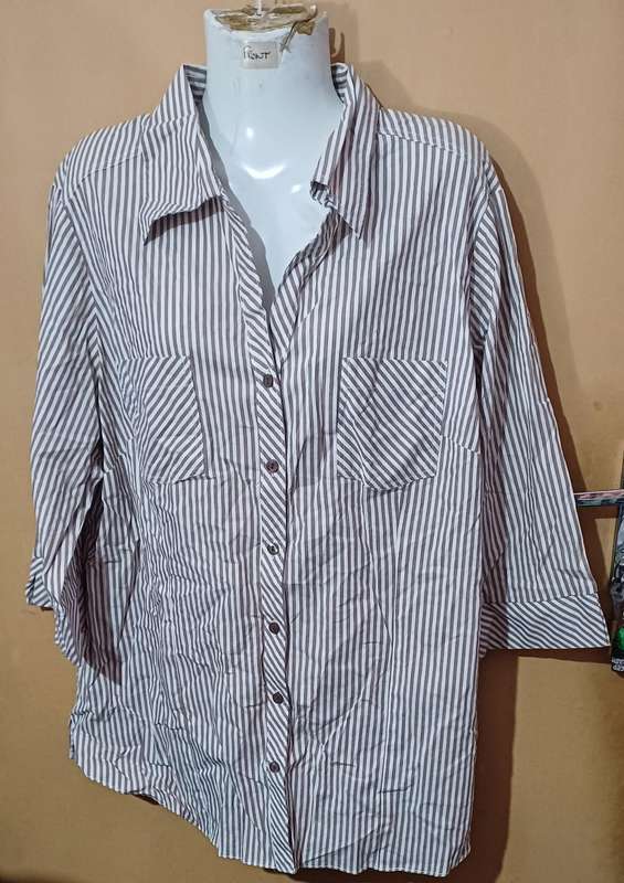 Ladies - Multicolored Blouse - Make - Donna-Claire - Size - 22