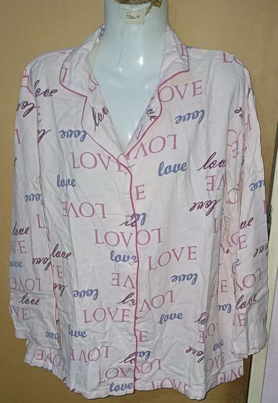 Ladies - Pajama Shirt - Make - Jet - Size - M