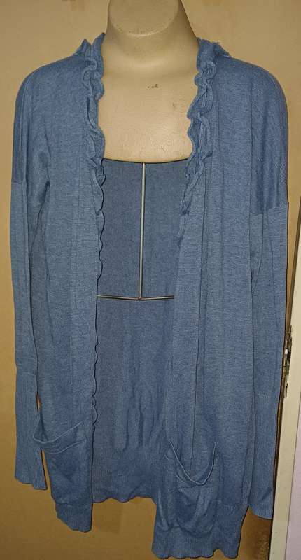 Ladies - Cardigan Top - Make - Cherokee - Size - XXL