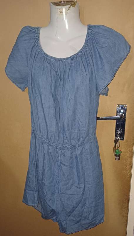 Ladies - Jeans Dress - Make - RT - Size - XXL