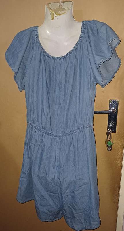 Ladies - Jeans Dress - Make - RT - Size - XXL