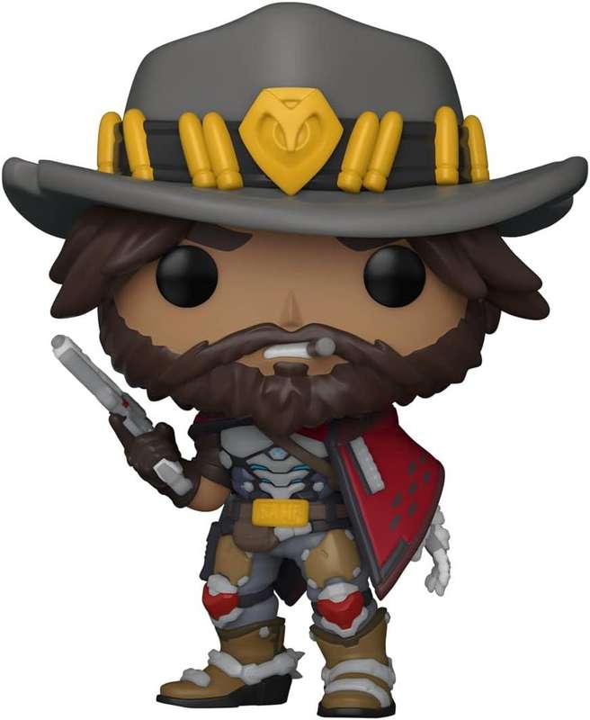Funko POP Bundle  Overwatch Cassidy + Inosuke Keychain NEW