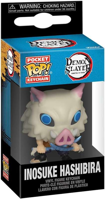 Funko POP Bundle  Overwatch Cassidy + Inosuke Keychain NEW