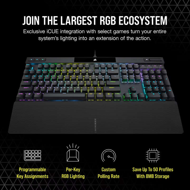 Corsair K70 RGB Pro Mechanical Gaming Keyboard