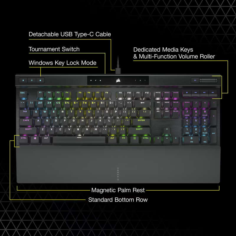 Corsair K70 RGB Pro Mechanical Gaming Keyboard