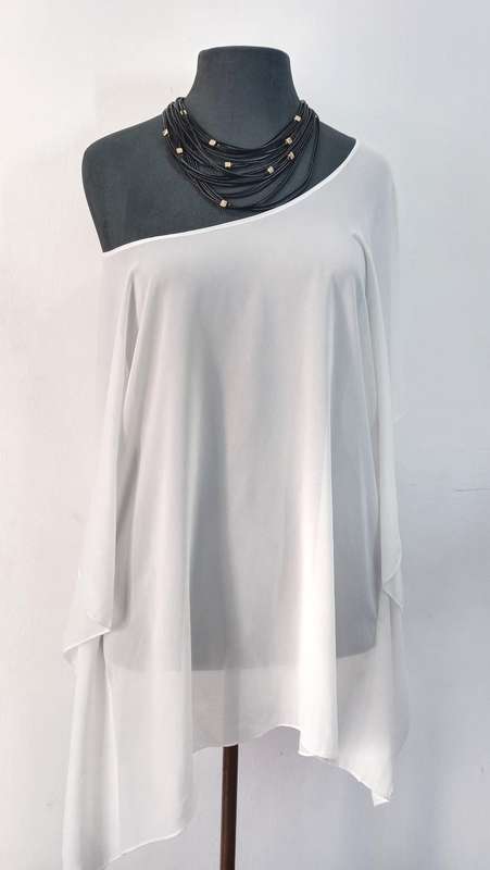 Ladies Kaftan Top by VANILLA LEE / Size: (M) (Ladies 34, 36)
