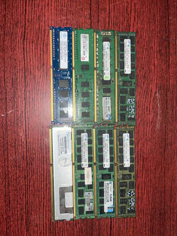 DDR3 And DDR2 Ram Lot