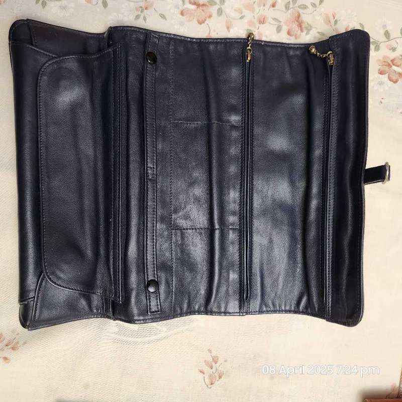 Leather Jewelry Roll