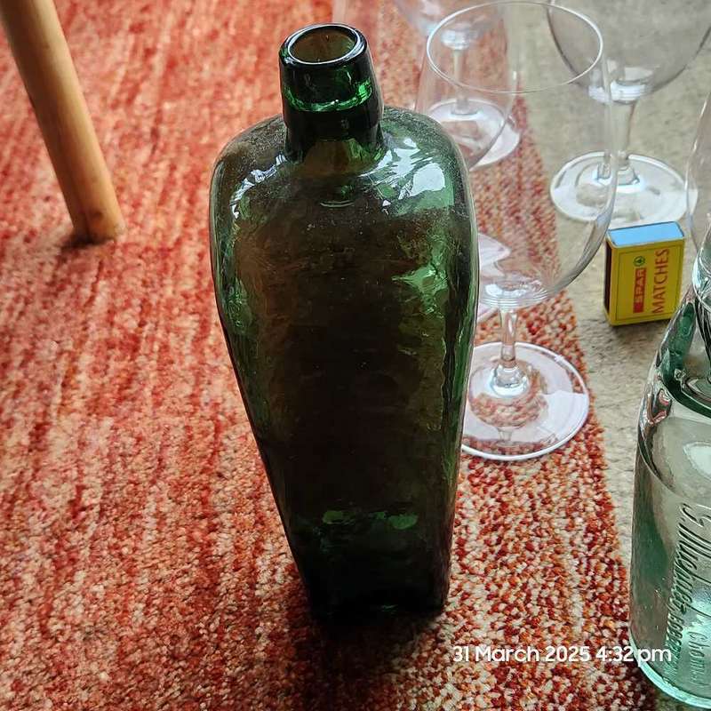 Green Dutch Gin Bottle
