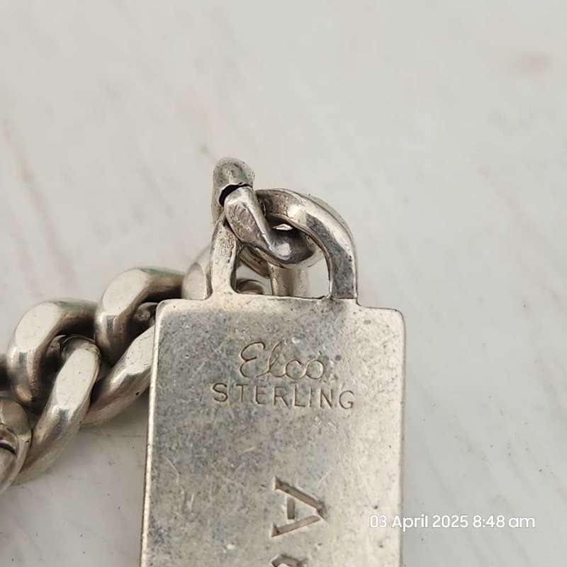 Sterling Silver chain bracelet