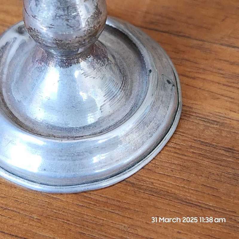Silver kiddush cup