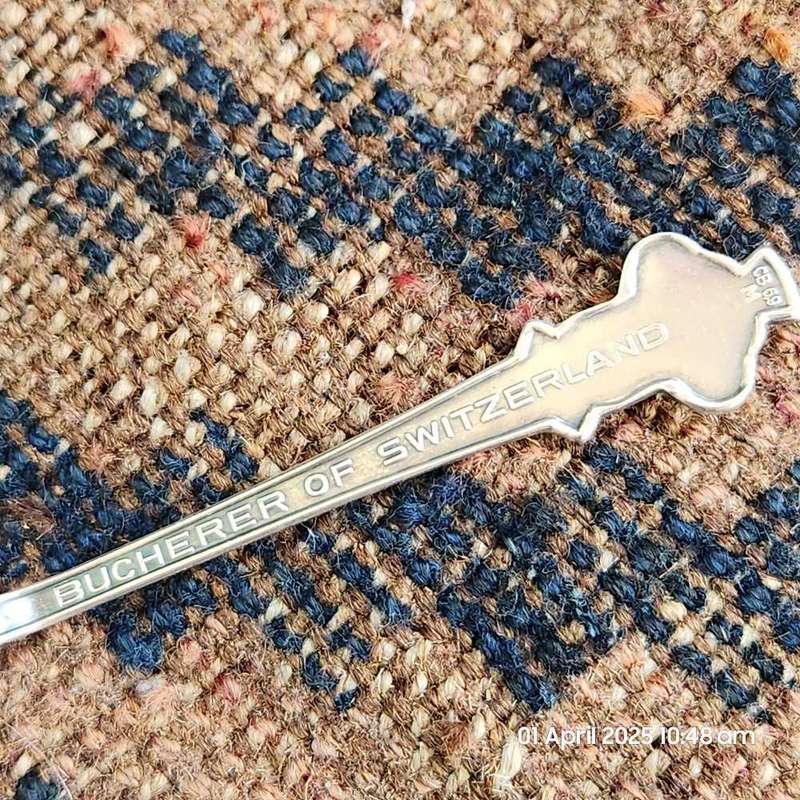 Silver teaspoon by Rolex