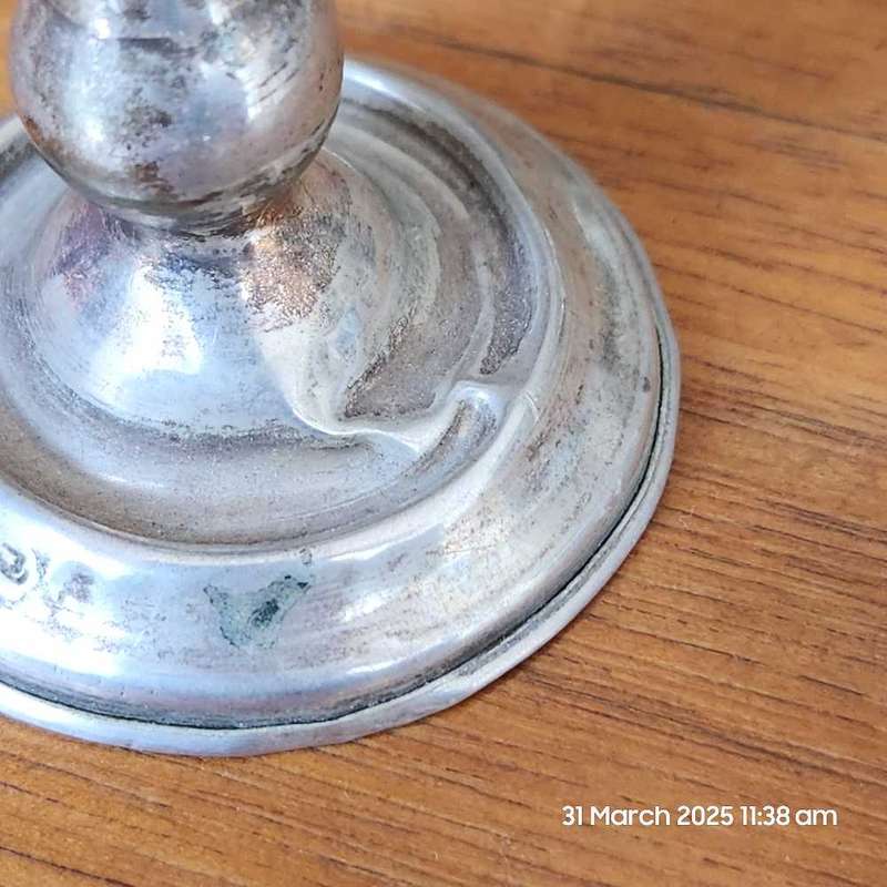 Silver kiddush cup