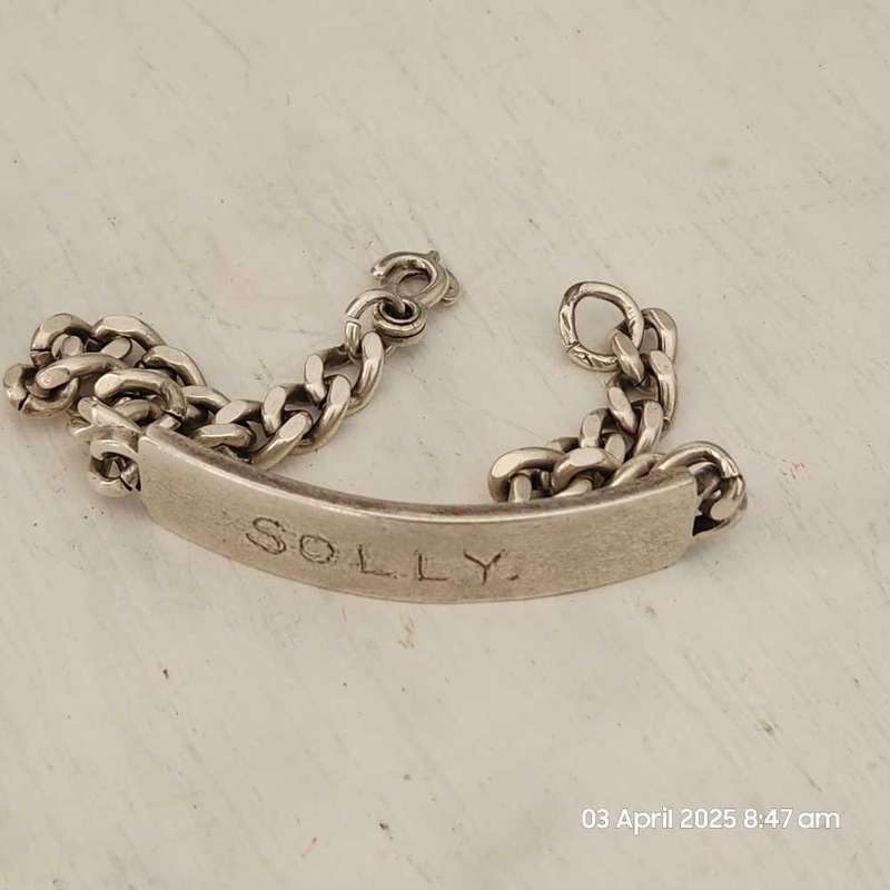 Sterling Silver chain bracelet