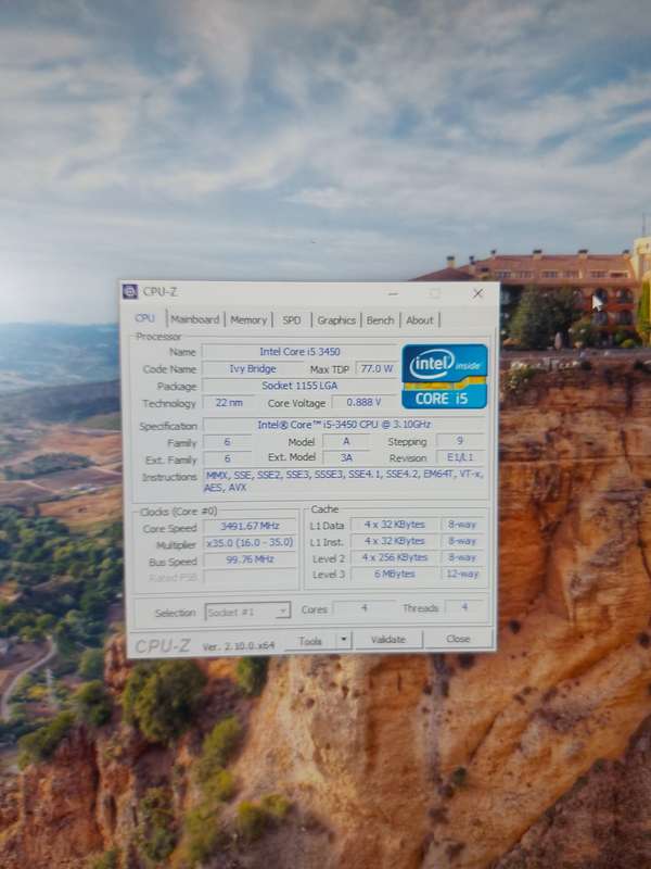 i5 3450 (3rd gen) CPU