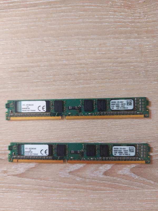 8gb DDR3 RAM (2x 4gb)