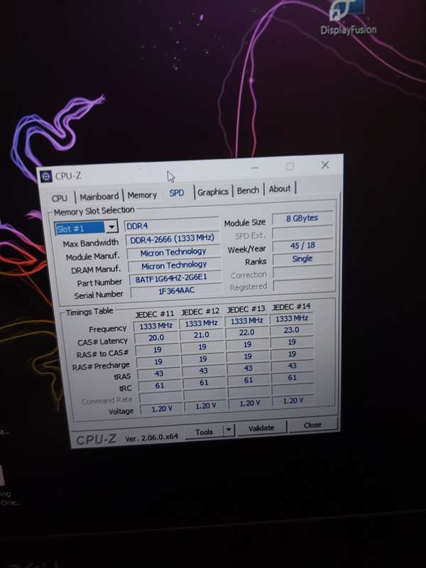 8gb DDR4 laptop Ram
