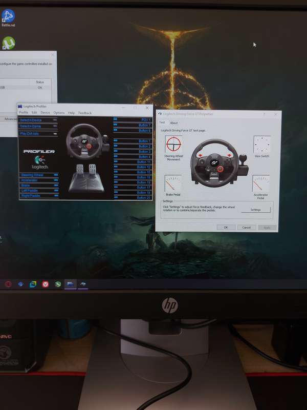Logitech Driving Force GT Wheel